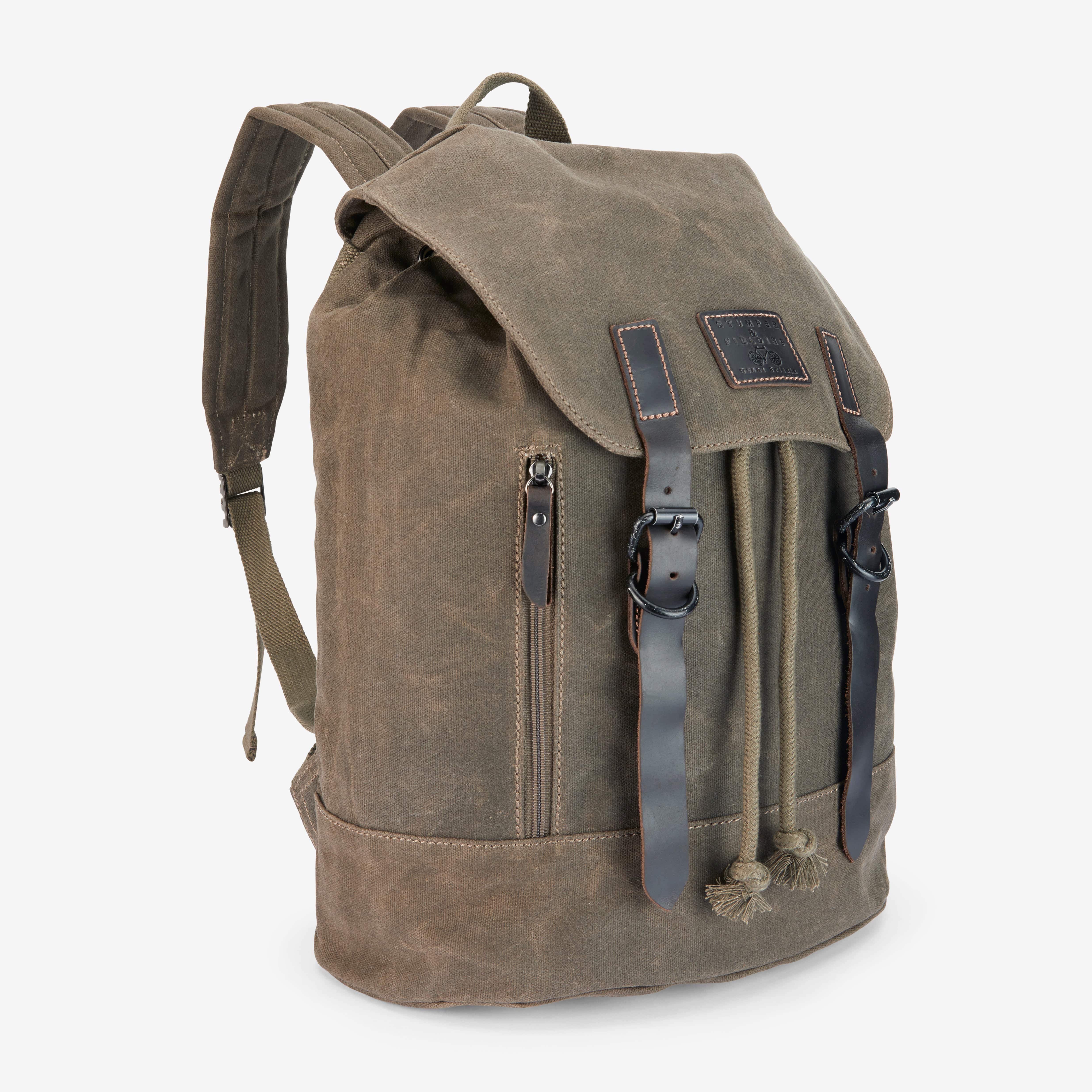 ☆Rest & Recreation☆ WASHED COTTON BACKPACK KHAKI Fjallraven Greenland Top Backpack Khaki Dust | My Fox Bag