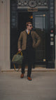 The Sutherland -Quilted Tweed Hacking Jacket