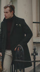 Green Double Breasted Overcoat - The Legend