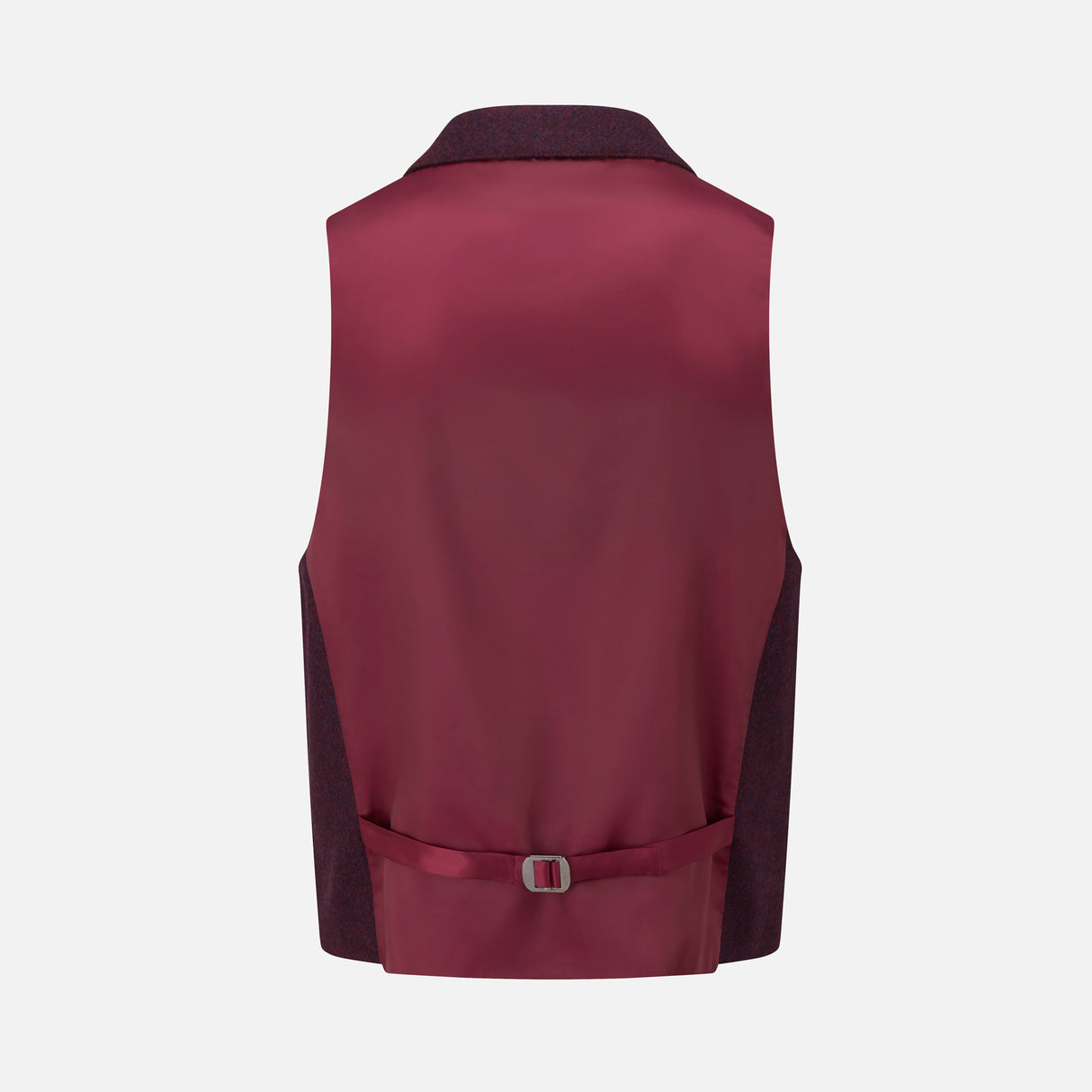 Claret Tweed Waistcoat - The Walham