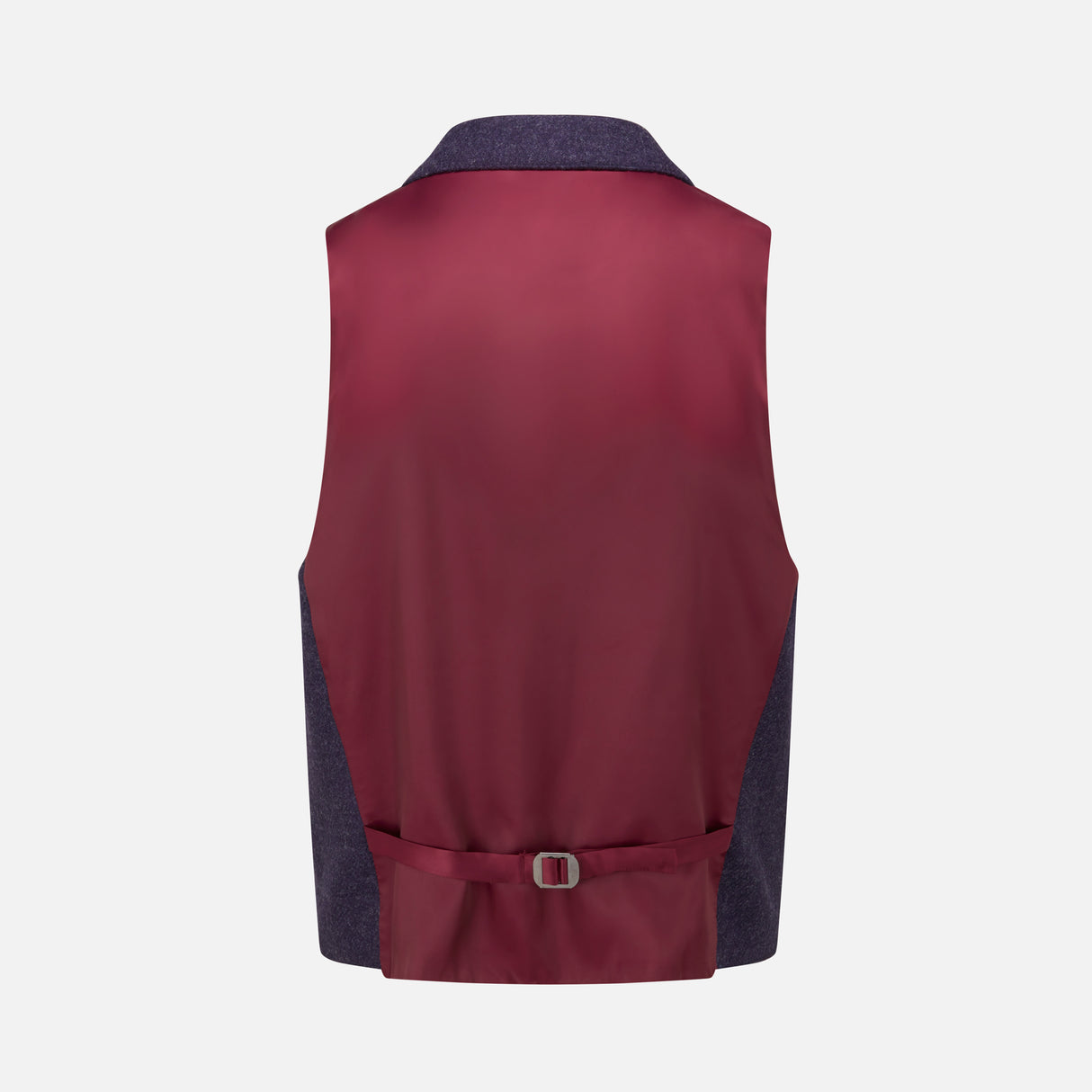 Plum Tweed Waistcoat - The Walham