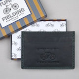 Stumper Leather Card Holder - Buff Indigo