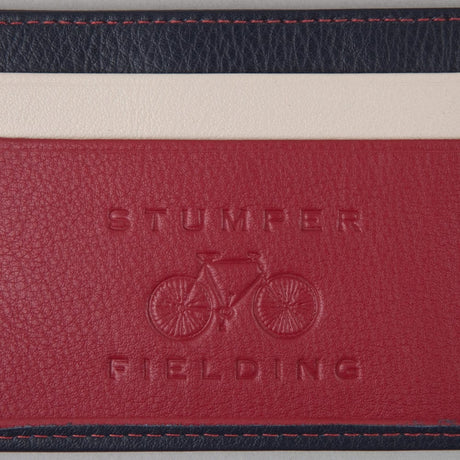 Stumper & Fielding Leather Card Holder Union Jack Stripe
