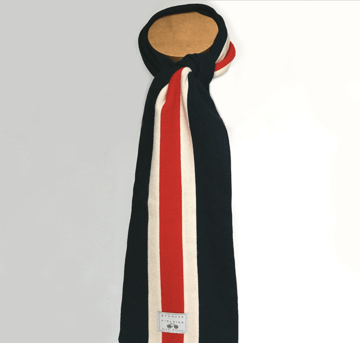 Pure Wool Collegiate Scarf - Union Jack