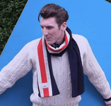 Pure Wool Collegiate Scarf - Union Jack