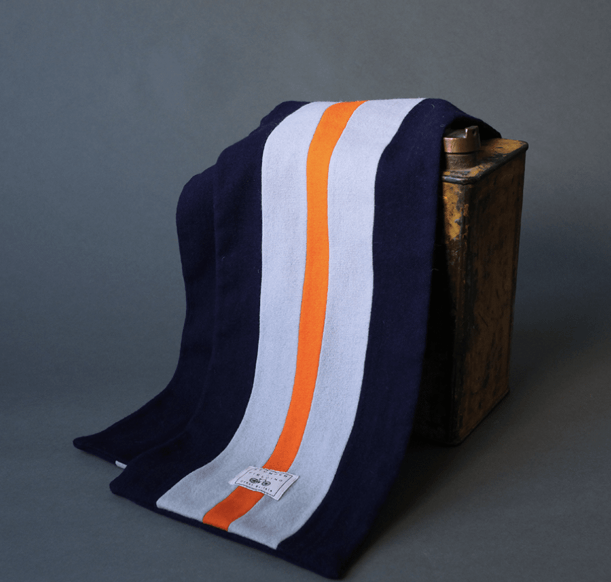 Pure Wool Collegiate Scarf - The Hucklow