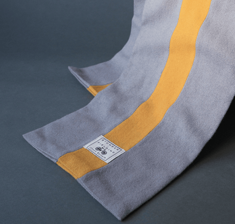 Pure Wool Collegiate Scarf - The Draycott