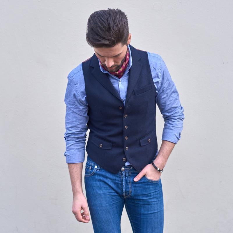 6 button waistcoat hotsell